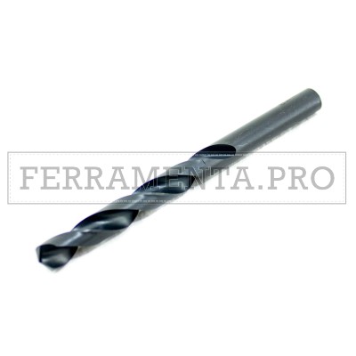 PUNTA TRAPANO TORNIO HSS-G CORTA per FORARE METALLO FERRO ACCIAIO ALPACCA