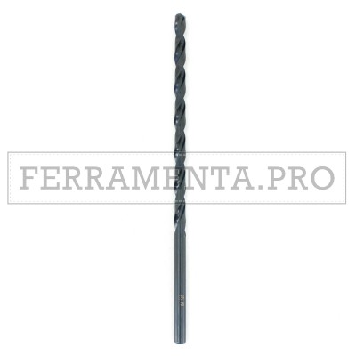 PUNTA HSS-G RETTIFICATA MOLATA EXTRA LUNGA per TRAPANO FORATURA METALLI FERRO ALPACCA