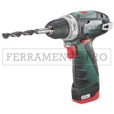 METABO TRAPANO-AVVITATORE A BATTERIA DA 10,8 VOLT POWERMAXX BS BASIC