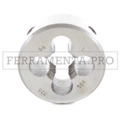 FILIERA SINISTRA FILETTATURA METRICA PASSO GROSSO in ACCIAIO HSS per FILETTARE