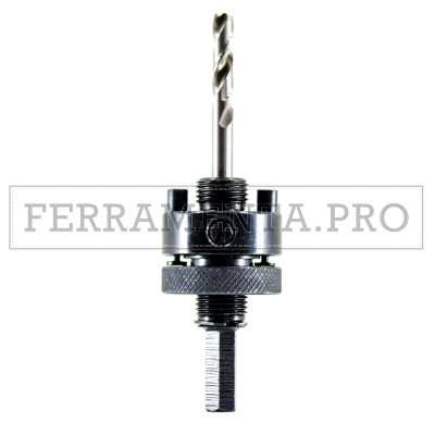 ALBERO per SEGHE A TAZZA BIMETAL da ∅ 32 ÷ 210 con ATTACCO ESAGONALE 9,5 MM 