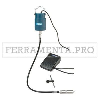 SMERIGLIATRICE ad ALBERO FLESSIBILE con VARIATORE DI VELOCITÀ A PEDALE 