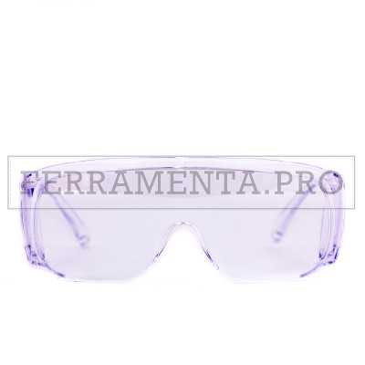 OCCHIALI PROTETTIVI POLYSAFE LENTI e MONTATURA TRASPARENTI INCOLORE EN166