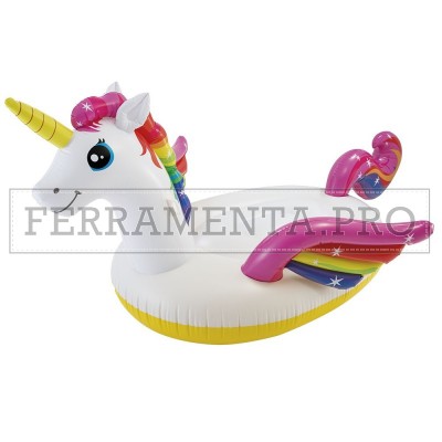 GONFIABILE UNICORNO MEDIO cm. 287 x 193 x 165