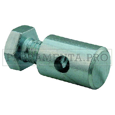 MORSETTO VITE IN TESTA ø 10 - M6-F.3,5 pz 10