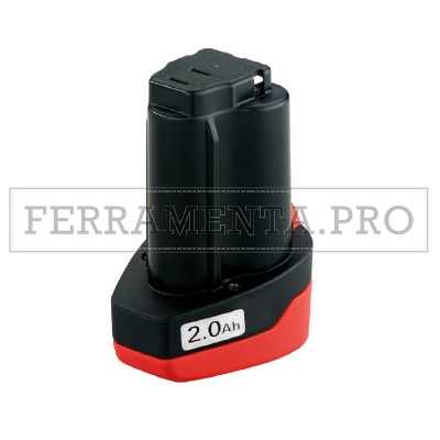 BATTERIA METABO 10,8 V 2,0 AH LI ION per ELETTROUTENSILE LAMPADA
