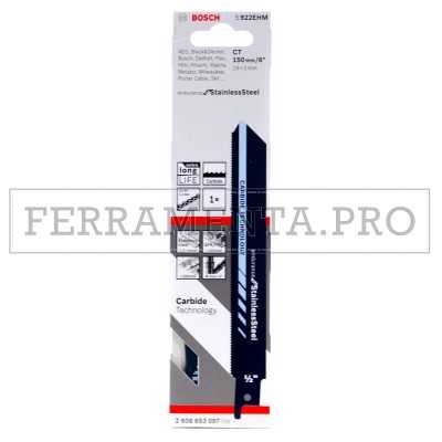 LAMA SEGA UNIVERSALE GATTUCCIO S 922 EHM BOSCH per INOX LAMIERA PROFILATI RESINE