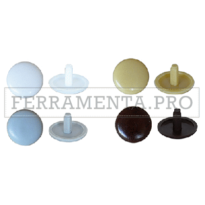 CAPPUCCIO COPRIVITE PER VITE TRUCIOLARE colore grigio - pz 100