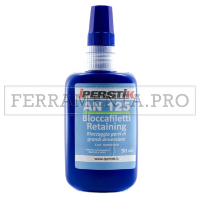 IPERSTIK BLOCCAFILETTI AN 125 50ml  per BLOCCAGGIO PARTI di GRANDI DIMENSIONI