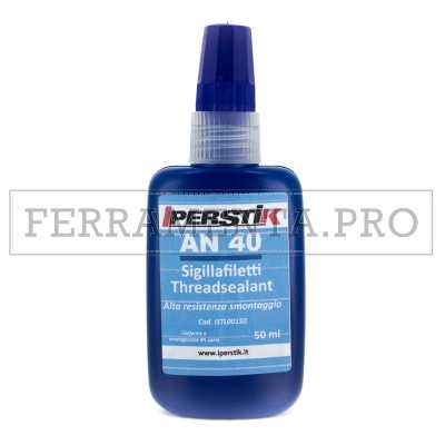 IPERSTIK FRENAFILETTI FORTE 50ml VERDE FRENA FILETTI ANAEROBICO SERRAFILETTI BLOCCAFILETTI