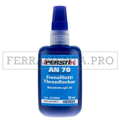 IPERSTIK FRENAFILETTI BASSO 50ml ROSSO FRENA FILETTI ANAEROBICO SERRAFILETTI BLOCCAFILETTI