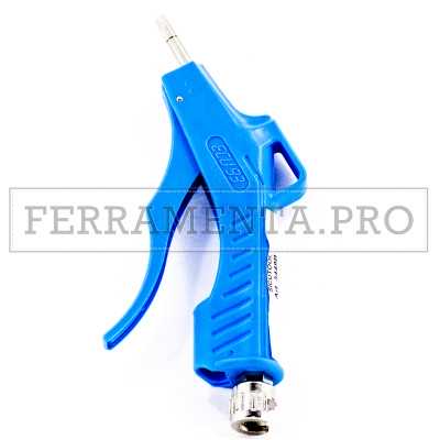 PISTOLA PROFESSIONALE SOFFIAGGIO per COMPRESSORE ARIA COMPRESSA LAVORO AUTO MOTO