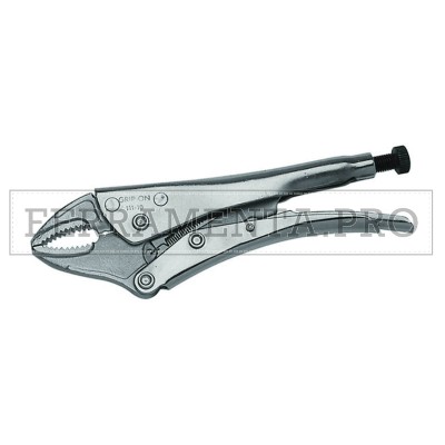 PINZA REGOLABILE AUTOBLOCCANTE A SCATTO GRIP con GANASCE CONCAVE in ACCIAIO