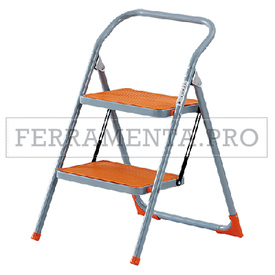 SGABELLO APRIBILE GRADINO LARGO 2 gr. - aperto cm 47/chiuso cm 87