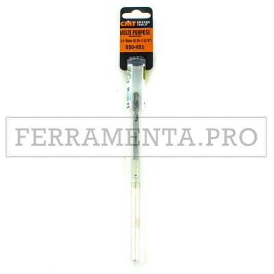 PUNTA PILOTA CENTRO SEGA A TAZZA FRESA CMT 550-HS1 MULTIUSO per LEGNO PLASTICA 