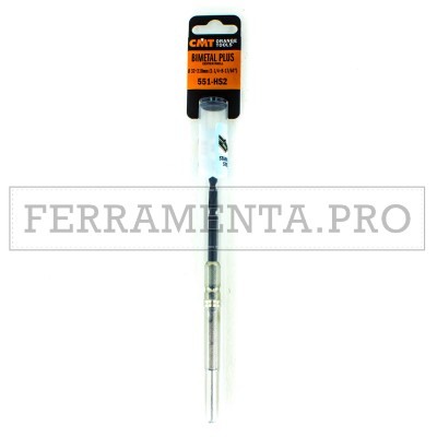 PUNTA PILOTA CENTRO SEGA A TAZZA FRESA CMT 551-HS2 per METALLI INOX ALLUMINIO