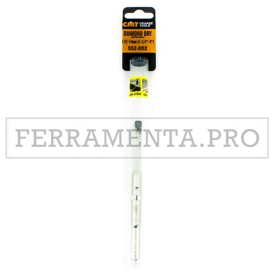 PUNTA PILOTA CENTRO SEGA TAZZA FRESA CMT 552-DD2 DIAMANTE per PIETRA GRANITO GRES