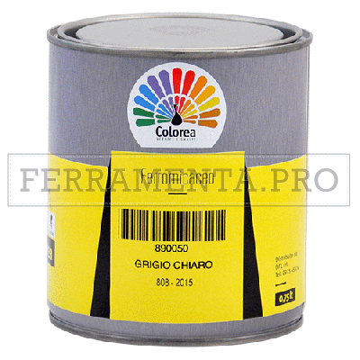 SMALTO FERROMICACEO COLOREA Lt. 0,750 Grigio medio