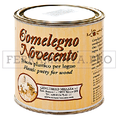 STUCCO MONOCOMPONENTE PER LEGNO Comelegno - ml. 750 noce chiaro