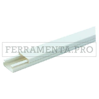 CANALINA PASSACAVI mm 20 x 10 - mt. 2