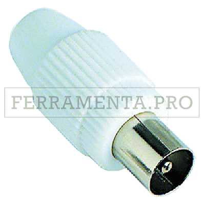 SPINA TV COASSIALE DIRITTA ø mm  9,5