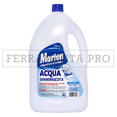 ACQUA DEMINERALIZZATA Lt. 5