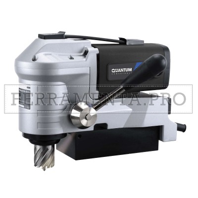 TRAPANO CALAMITA MAGNETICO BASSO PROFILO QUANTUM 1200W FORATURA CAROTAGGIO 35 mm
