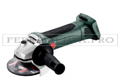 METABO SMERIGLIATRICE ANGOLARE A BATTERIA W 18 LTX 125 con METABOX 