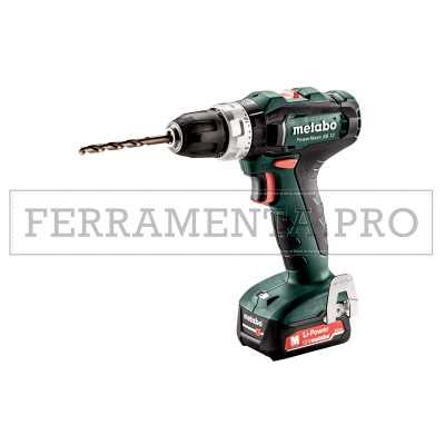 METABO PowerMaxx SB 12 (601076500) Trapano-avvitatore a percussione a batteria