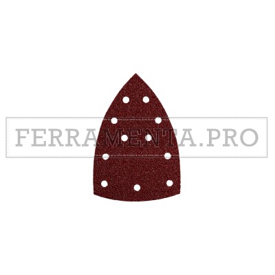 10 FOGLI ABRASIVI VELCRATI 100x150mm per LEVIGATRICE METABO FMS 200 LEVIGATURA
