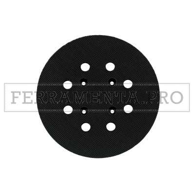 PLATORELLO VELCRATO 122 MM FORATO RICAMBIO ORIGINALE per METABO FSX 200 INTEC