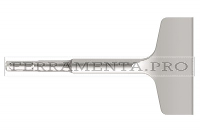 METABO Scalpello per piastrelle SDS-Plus, 165 x 75 mm, zancato (631449000)