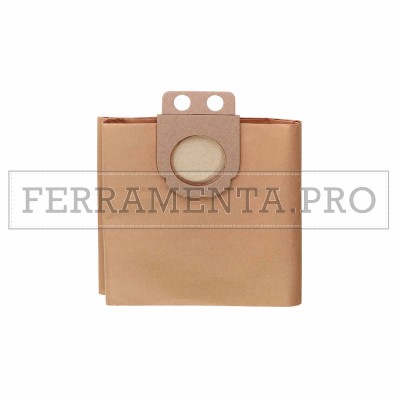 5 SACCHETTI FILTRANTI METABO IN CARTA 20L per ASPIRATORE AS 1200 ASA 1201 AS 20L