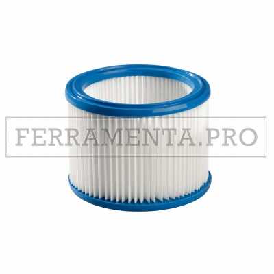 FILTRO PIEGHETTATO RICAMBIO per ASPIRATORE METABO ASA 25 / 30 L PC / INOX