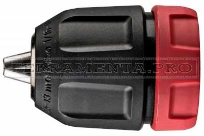 METABO Mandrino a cambio rapido Futuro Plus H 1 R+L, 1,5 - 13 mm, "Quick" (636608000)
