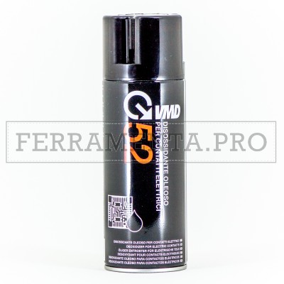 DISOSSIDANTE OLEOSO PER CONTATTI ELETTRICI 400ml CENTRALINE SEMICONDUTTORI VMD52