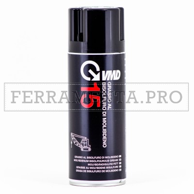 GRASSO AL BISOLFURO DI MOLIBDENO BOMBOLETTA SPRAY ANTIGRIPPANTE 400ml VMD15