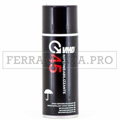 SPRAY IMPERMEABILIZZANTE 400ml per TESSUTI TENDE OMBRELLONI SCARPE VMD45