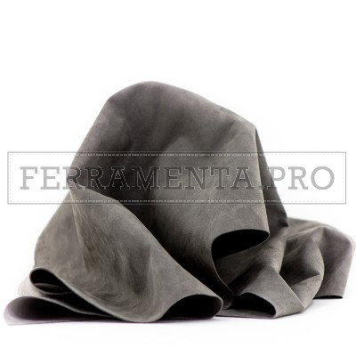 PANNO IN MICROFIBRA 450x500mm PER SUPERFICI IN METALLO PLASTICA ACCIAIO INOX VMD130 