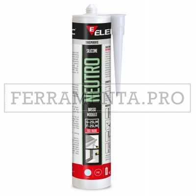 SILICONE NEUTRO BASSO MODULO MONOCOMPONENTE ELEMATIC 310ml VARI COLORI