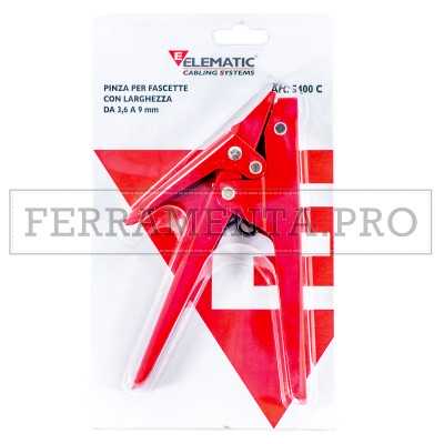 PINZA STRINGI SIGILLA FASCETTE NYLON con larghezza da 3,6 a 9mm