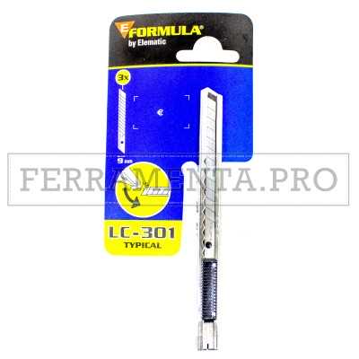 Cutter professionale INOX LC-301 9 mm
