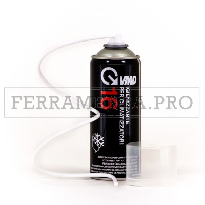 SPRAY IGIENIZZANTE CLIMATIZZATORI AUTO UFFICIO CASA 400ml VMD16