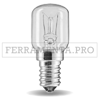 LAMPADINA PER FRIGORIFERO luce chiara 15W E14