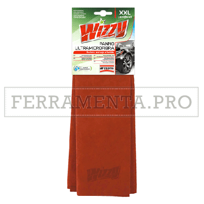 PANNO ULTRA MICROFIBRA PER AUTOVETTURE WIZZY cm 49 x 49