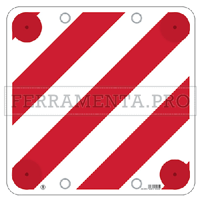 CARTELLO SEGNALETICA SEGNALETICO per CARICHI SPORGENTI CAMION CARICO 