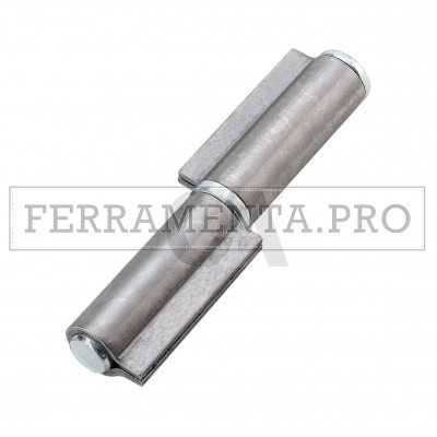 Cerniera per cancelli 2 ali corte con cuscinetto 180