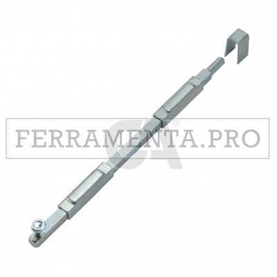 Catenaccio verticale con punta tonda 206