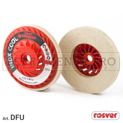 Dischi in Feltro con Platorello Ventilato DFU