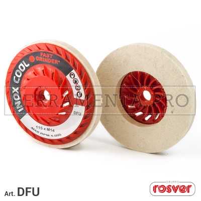 Dischi in Feltro con Platorello Ventilato DFU